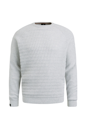 Vanguard Crewneck cotton 910 Bone White Melee