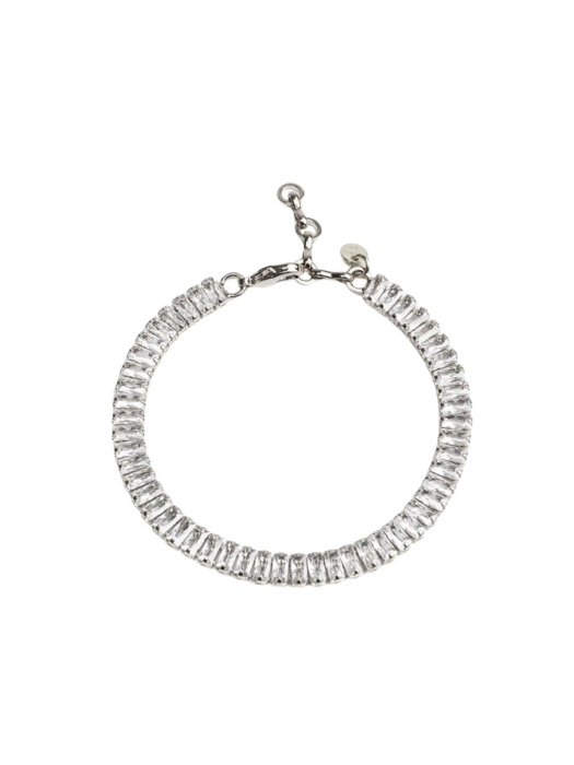 Abrazi Baguette Armband Silver Silver