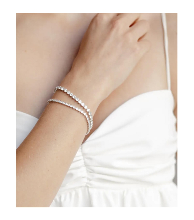 Abrazi Regal Armband Zilver Zilver