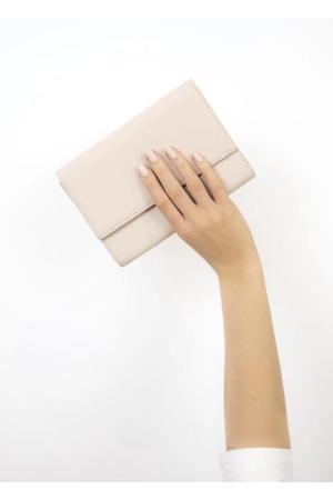 Abrazi Jackie Clutch Nude Nude
