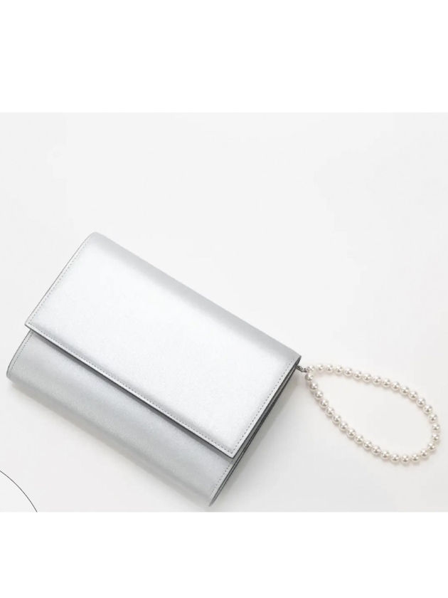 Abrazi Jackie Clutch Zilver Zilver