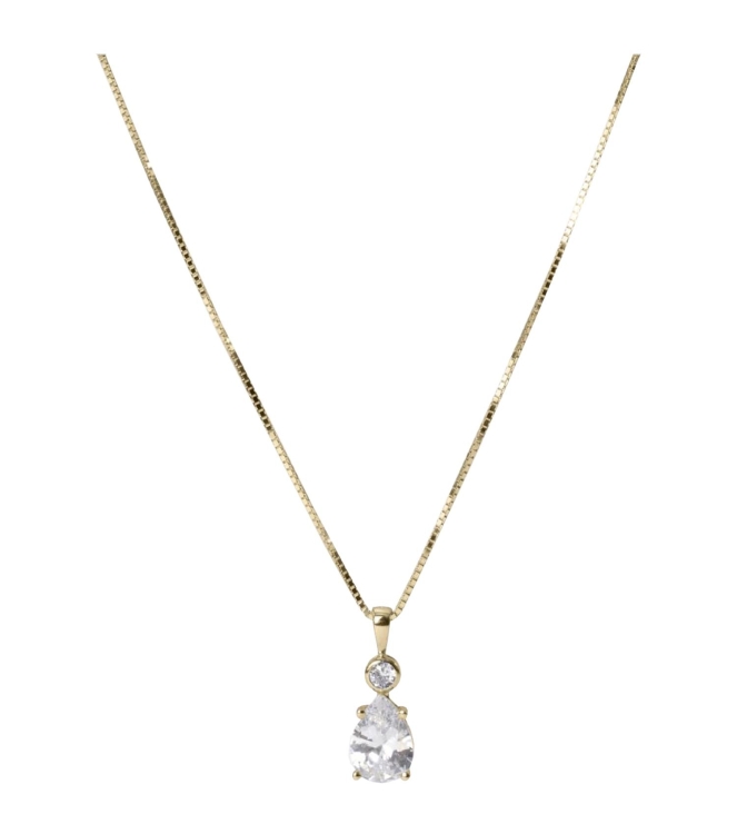 Abrazi Soraya Crystal Ketting Goud