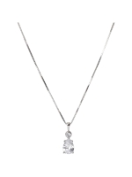 Abrazi Soraya Crystal Ketting Zilver