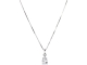 Abrazi Soraya Crystal Ketting Zilver