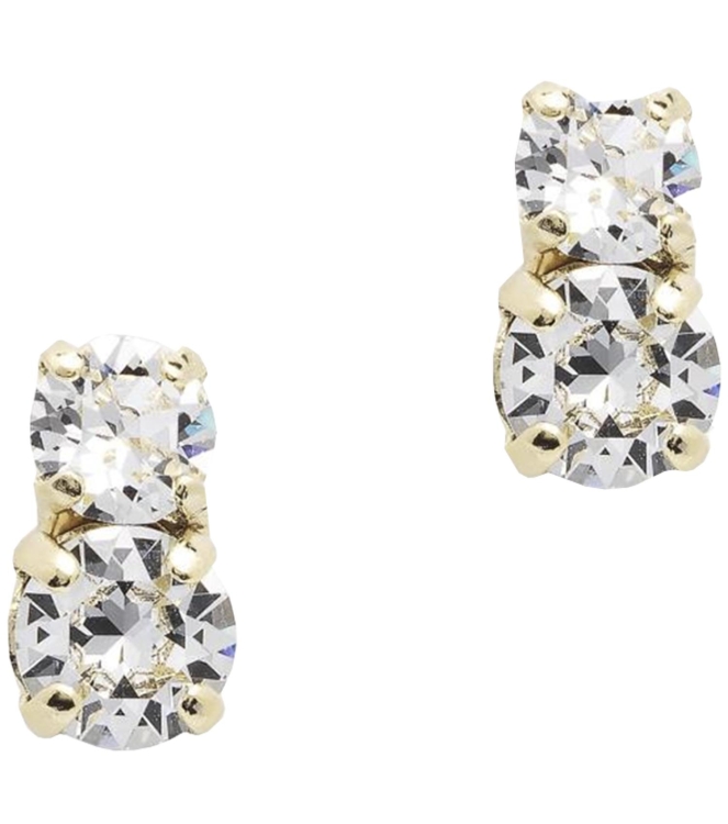 Abrazi Ava Double Oorbellen Goud