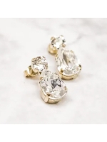 Abrazi Maddie oorbellen Ivory Goud