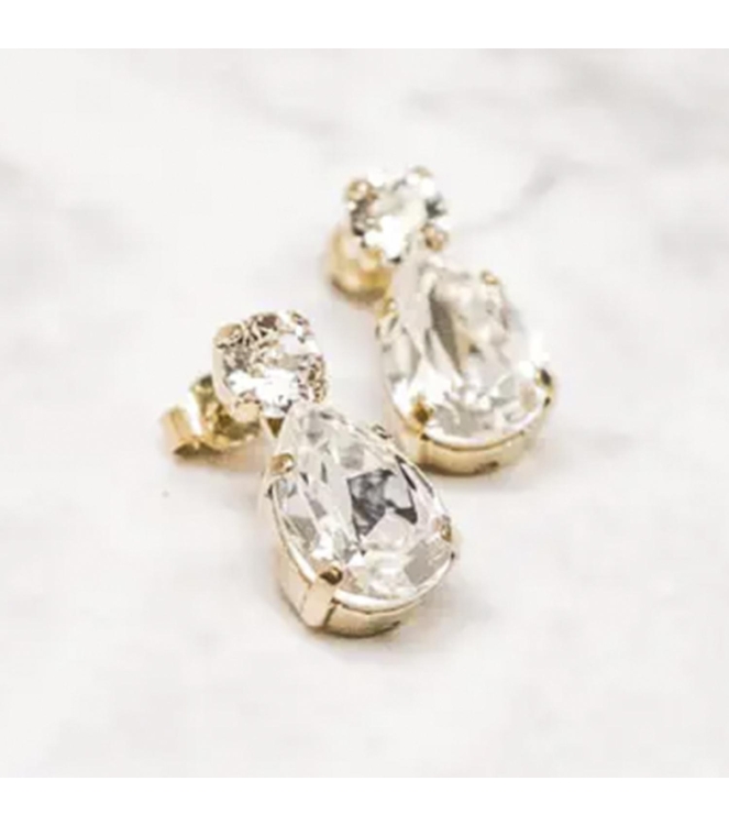 Abrazi Maddie oorbellen Ivory Goud