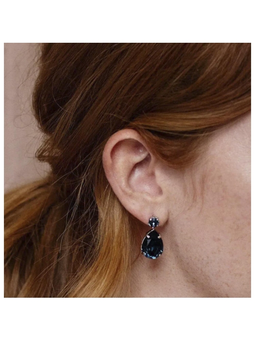 Abrazi Sophia Oorbellen Blauw Blauw