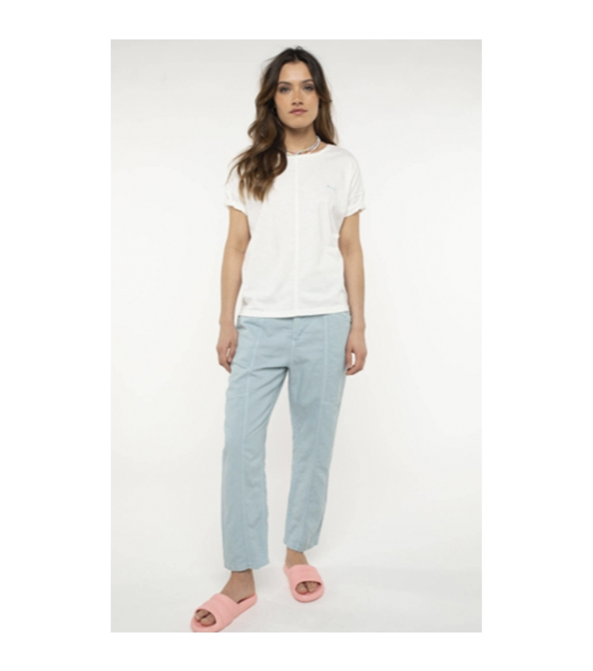 Anna Blue  B22-02-Kruise Grey Blue Solid