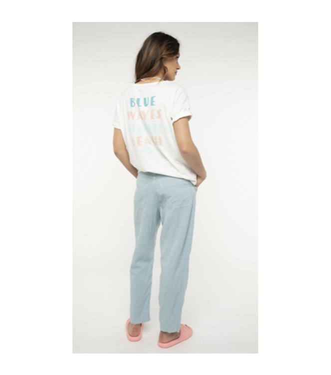 Anna Blue  B22-02-Kruise Grey Blue Solid