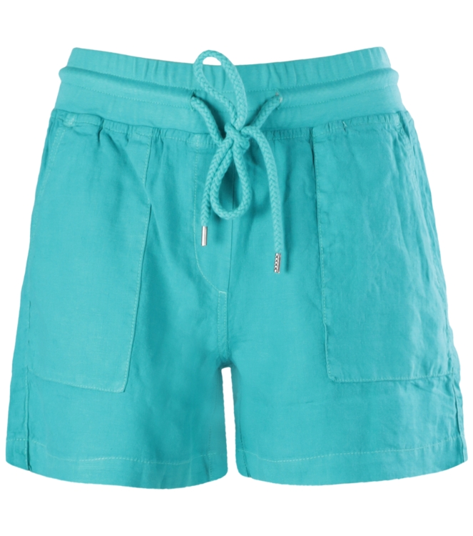 Anna Blue  B25-02-PhilShort Turquoise Solid