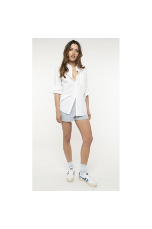 Anna Blue  B30-05-Lauren 300 White solid