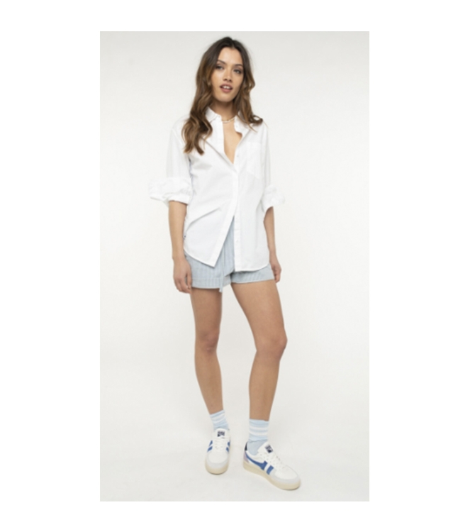 Anna Blue  B30-05-Lauren 300 White solid