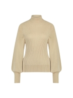 NUKUS Jessica Pullover Lurex 9 sand