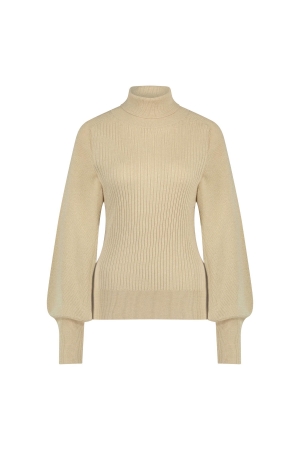 NUKUS Jessica Pullover Lurex 9 sand