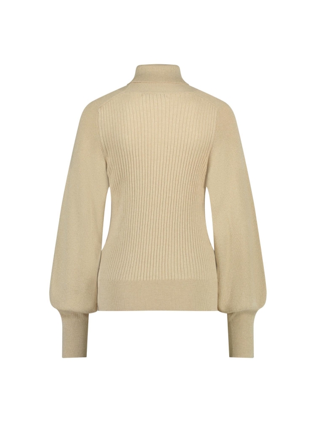 NUKUS Jessica Pullover Lurex 9 sand