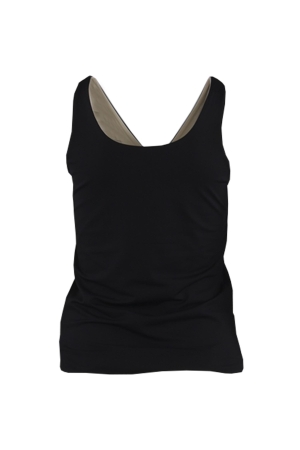 NUKUS Jolie Singlet 108 black/sand