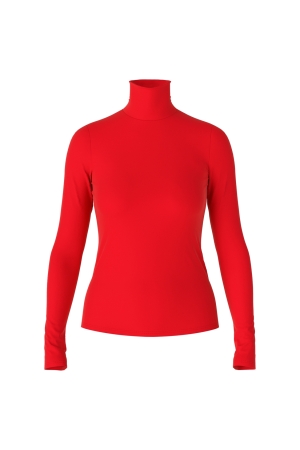 MarcCain Collections T-Shirt 270 Bright Fire Red