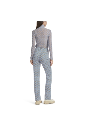 MarcCain Collections Hose FREDERICA 321 Dark Summer Sky