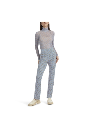 MarcCain Collections Hose FREDERICA 321 Dark Summer Sky