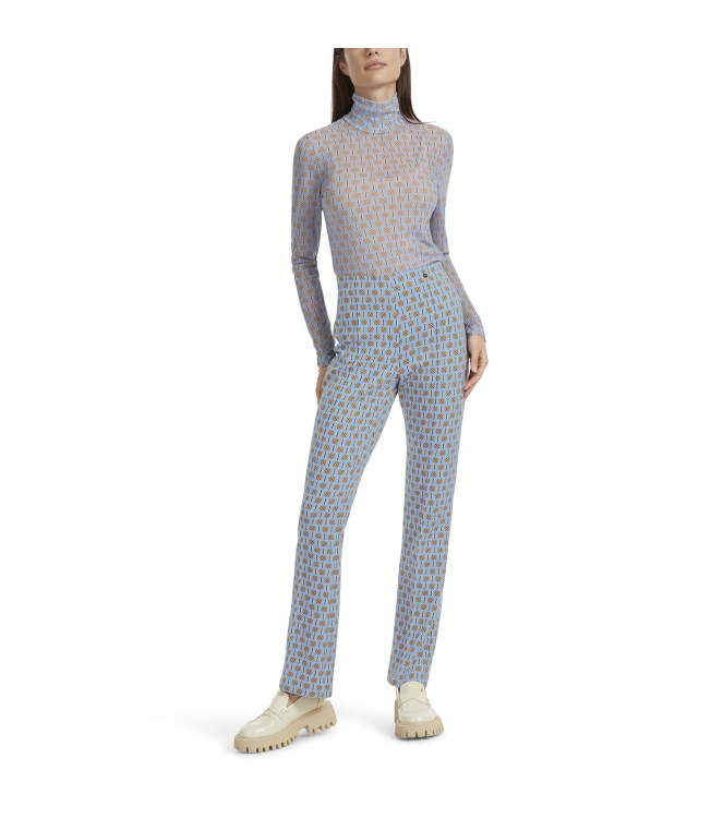 MarcCain Collections Hose FREDERICA 321 Dark Summer Sky