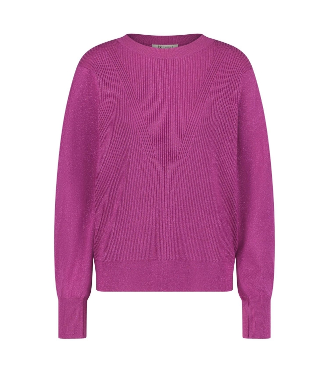 NUKUS Jane Pullover Lurex 28 magenta