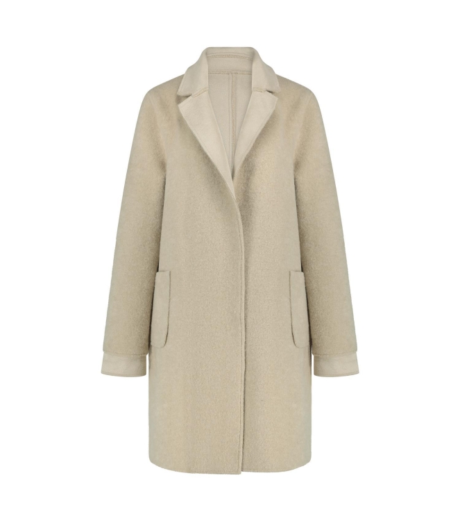 NUKUS Minte Coat Lammy 9 sand