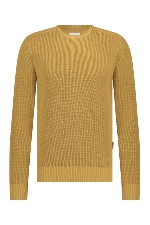 State of Art Pullover Crew-Neck P Zwavelgeel