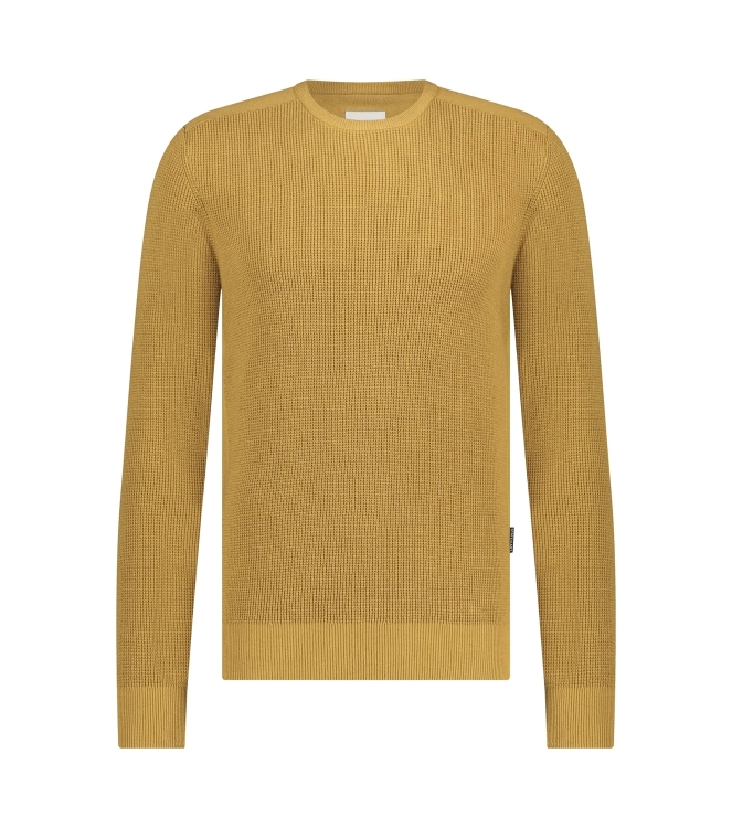 State of Art Pullover Crew-Neck P Zwavelgeel