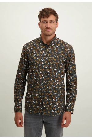 State of Art Shirt LS Print Popli Mosgroen