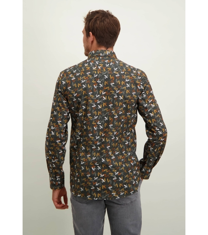 State of Art Shirt LS Print Popli Mosgroen