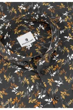 State of Art Shirt LS Print Popli Mosgroen