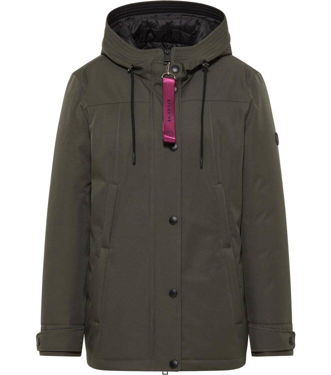 Lebek Jacke m. Kapuze khaki