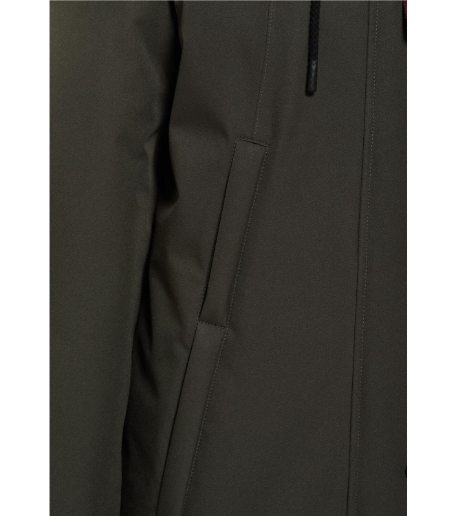 Lebek Jacke m. Kapuze khaki