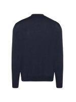 Maerz Pullover Stehkragen 1/1 Arm 399 Navy