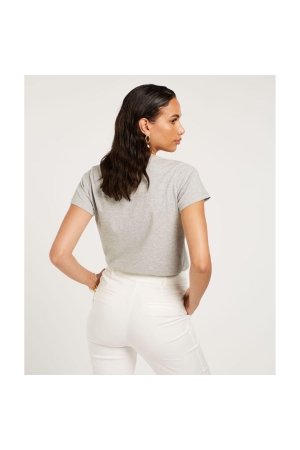 Josh V JV ZOE EMBROIDERY Grey melange