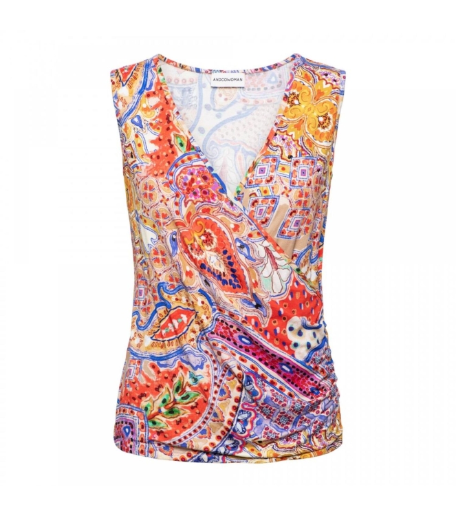 Co Woman LISELOTTE W.COLOR PAISLEY 90250 Z-Sand (Multi)