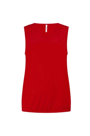 Zoso Splendour sleeveless top Fiery red