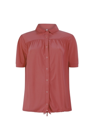 Zoso Splendour Blouse Fiery red