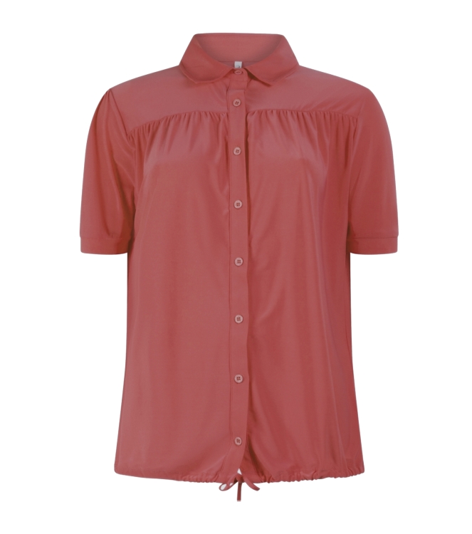 Zoso Splendour Blouse Fiery red