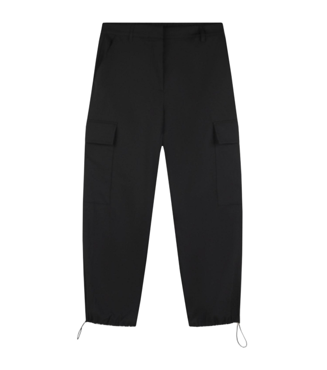 Alix the Label Ladies Woven Cargo Pants 999 black