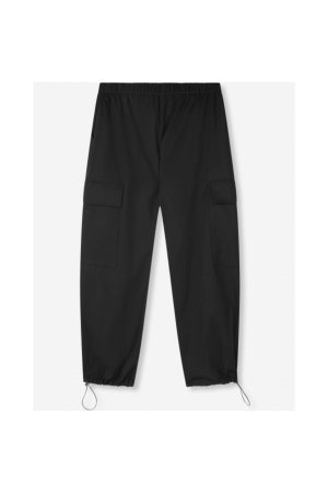 Alix the Label Ladies Woven Cargo Pants 999 black