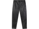 Alix the Label Ladies Woven Logo Faux Leather Pants 999 black