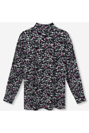 Alix the Label Ladies Woven Sktechy Flower Blouse 100 multi colour