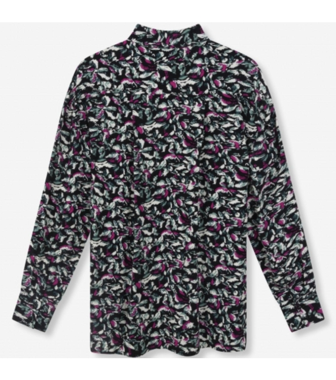 Alix the Label Ladies Woven Sktechy Flower Blouse 100 multi colour