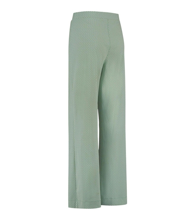Studio Anneloes Jay maze trousers 1170 off white/green