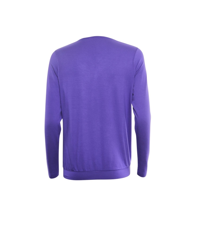 Sarto Fashion Blouson t-shirt o-neck f851 purple