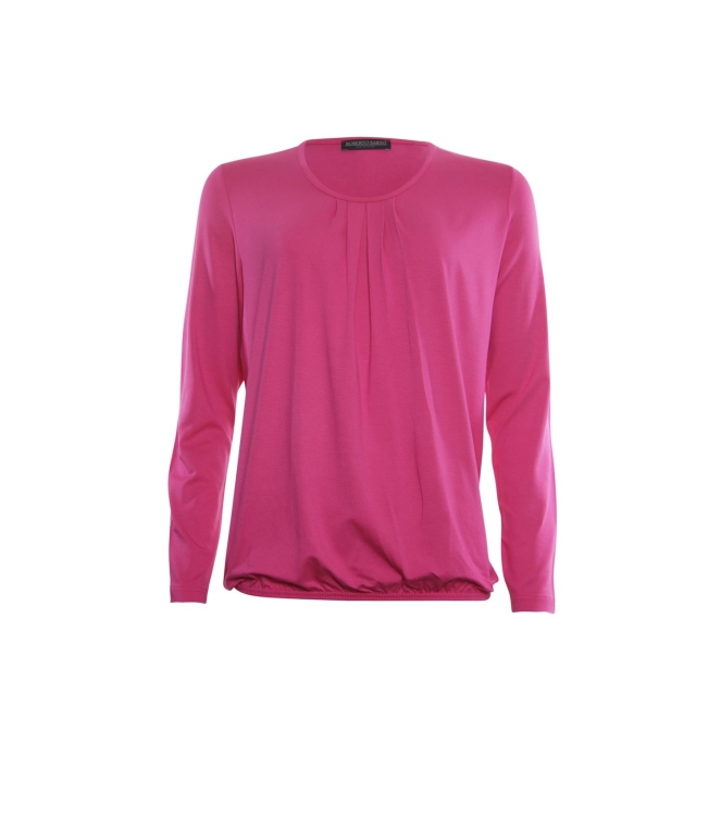 Sarto Fashion Blouson t-shirt o-neck f941 wild pink