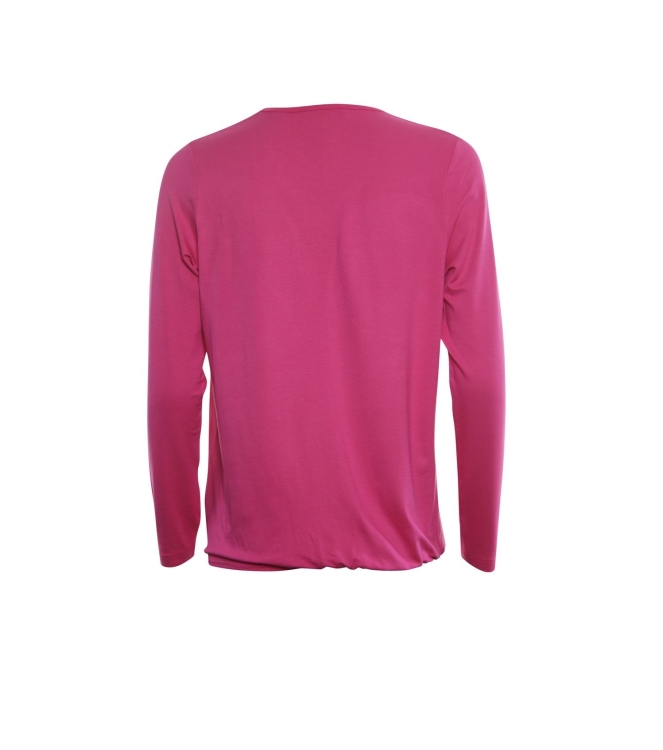 Sarto Fashion Blouson t-shirt o-neck f941 wild pink