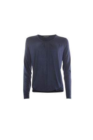 Sarto Fashion Blouson t-shirt o-neck f799 blue